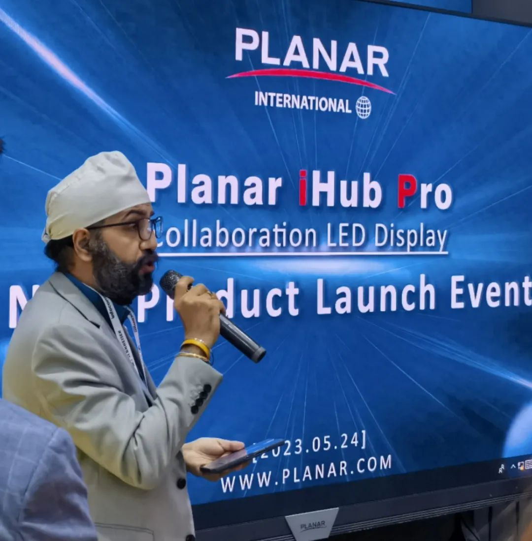InfoComm Asia | 爱游戏平台-爱游戏（中国）一站式服务平台Planar全球首发第四代Micro LED智能一体机