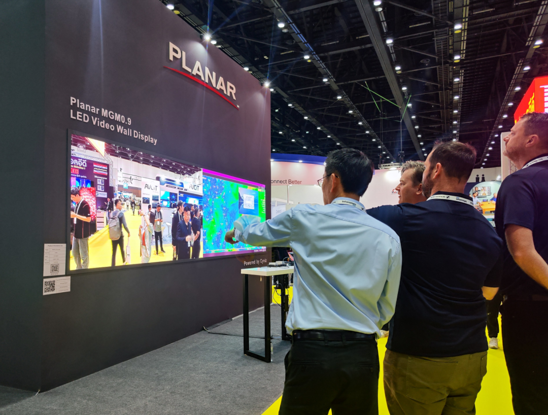 InfoComm Asia | 爱游戏平台-爱游戏（中国）一站式服务平台Planar全球首发第四代Micro LED智能一体机
