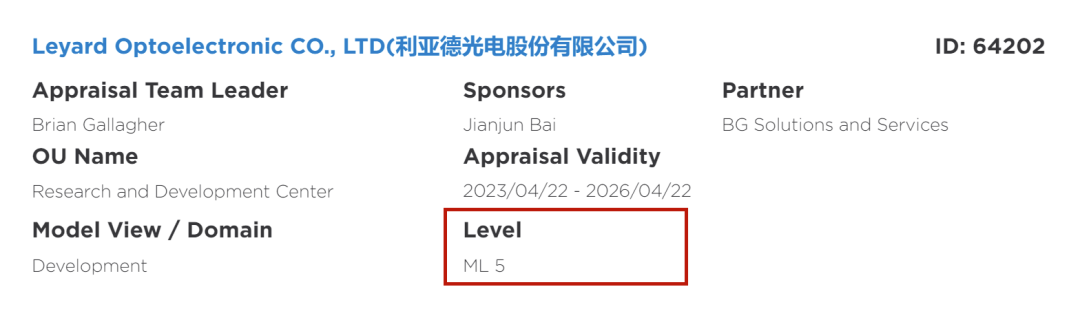 全球最高等级认证 | 爱游戏平台-爱游戏（中国）一站式服务平台获CMMI 5证书