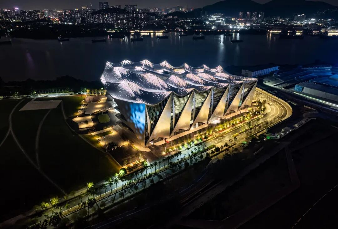 南沙地标+1！爱游戏平台-爱游戏（中国）一站式服务平台助力大湾区科学会堂全面亮相，点亮珠江科创夜